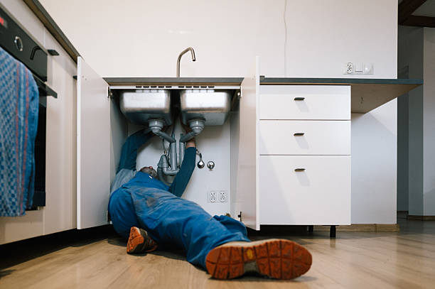 Professional Drain Cleaning technician working in West Middleton, IN